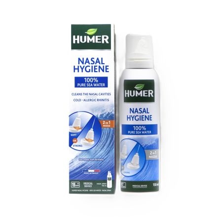 Spray nazal Humer cu apa de mare 150ml – Igiena nazala zilnica pentru adulti
