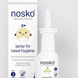 Spray nazal izotonic +3luni, 100ml, Nosko