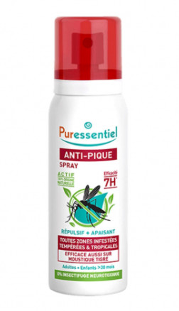 Spray repelent si calmant Anti-Sting, 75 ml, Puressentiel