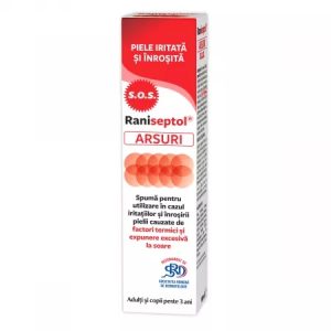 Spuma Raniseptol Arsuri S.O.S, 20% Panthenol, 150ml, Zdrovit