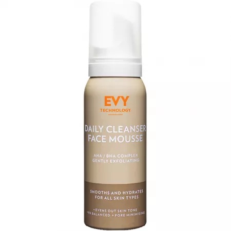 Spuma de curatare Daily Face Cleanser Mousse, 100 ml, Evy Technology