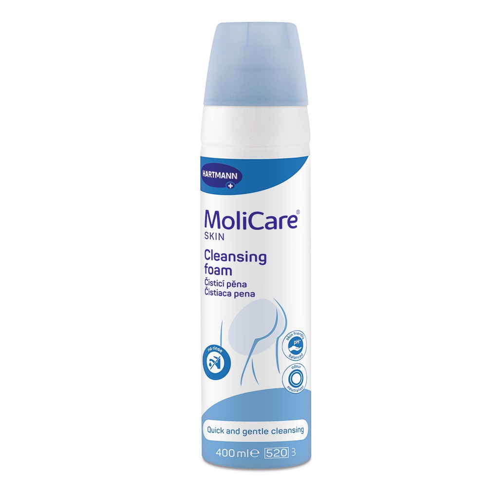 Spuma de curatare MoliCare Skin, 400 ml – Hartmann