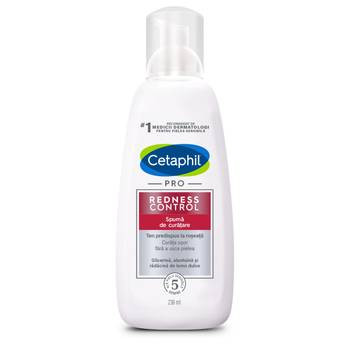 Spuma de curatare Redness Control PRO, 236 ml, Cetaphil