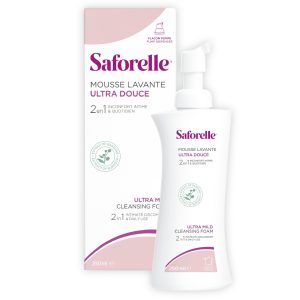 Spuma de curatare ultradelicata pentru igiena intima, 250ml, Saforelle