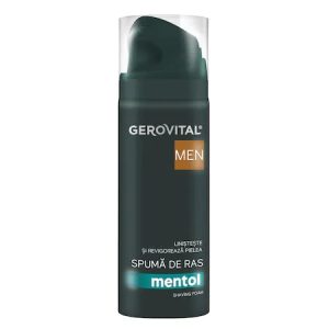 Spuma de ras cu Mentol Men, 3775, 200ml, Gerovital