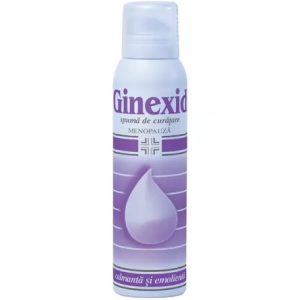 Spuma Ginexid pentru igiena intima la menopauza, 150ml, Naturpharma