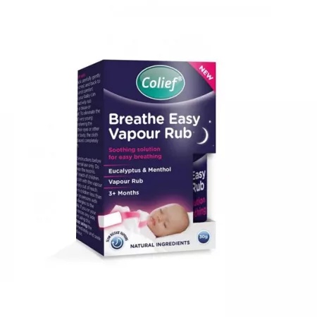 Stick cu Eucalipt si Mentol pentru Calmarea Respiratiei, 30 gr - Colief