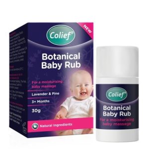 Stick cu lavanda si pin pentru masaj Botanical Baby Rub 3 luni+,30 g, Colief