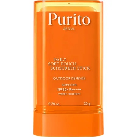 Stick pentru fata cu protectie solara SPF 50+ Daily Soft Touch Sunscreen, 20 g, Purito