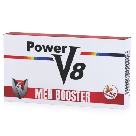 Stimulant sexual Men Booster, 4 capsule – Power V8