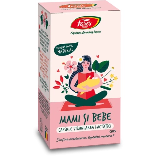 Stimularea lactatiei Mami&Bebe x 60cps