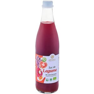 Suc bio de legume lacto-fermentat – produs viu nepasteurizat, 500ml, Aronia Charlottenburg