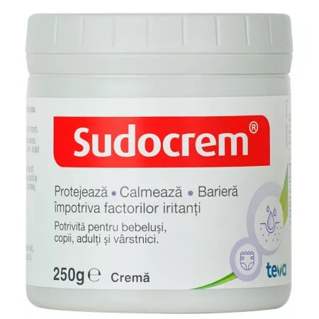 Sudocrem protectie si ingrijire pentru pielea iritata 250 g , Forest Lab