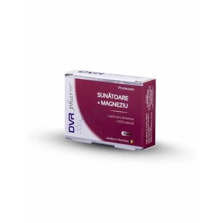 Sunatoare si Magneziu, 20 capsule, DVR Pharm