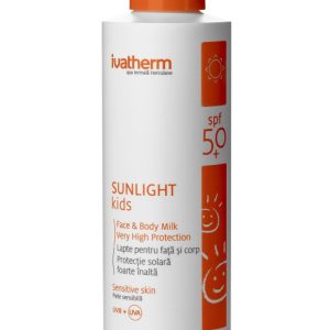 Sunlight Kids Lapte cu SPF50+, 200ml, Ivatherm