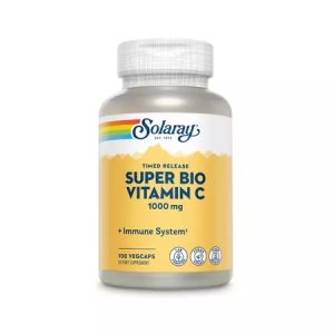 Super Bio Vitamina C, 100 capsule vegetale, Solaray