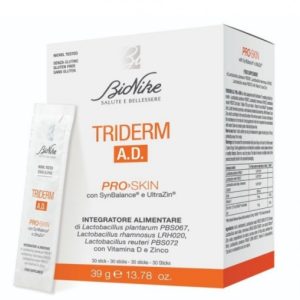Supliment alimentar pentru pielea cu dermatita atopica Triderm AD, 30 stikuri, BioNike