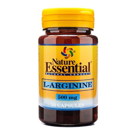 Supliment hepatoprotector L-Arginina 500 mg, 50 capsule, Nature Essential