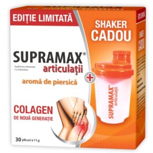 Supramax piersica, 30 plicuri + Shaker Cadou, Zdrovit