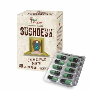 Sushdeyy Calm si pace mintii, 30 capsule, Bio Vitality