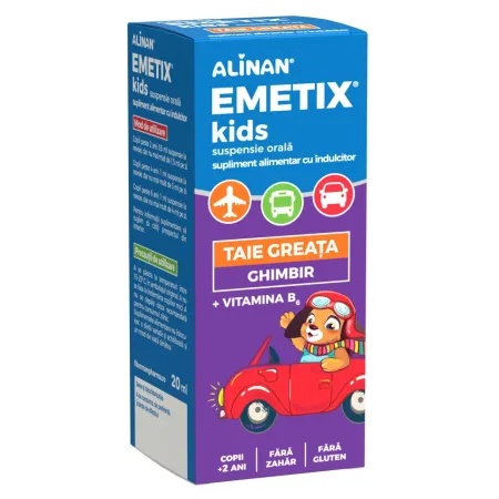 Suspensie orala Alinan Emetix, 20 ml, Fiterman