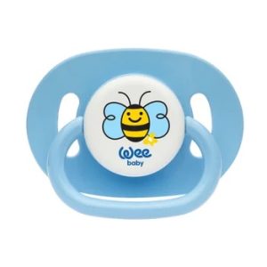 Suzeta din silicon ovala cu desen, 6-18l, 830, 1 bucata, Wee Baby