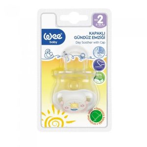 Suzeta ortodontica din silicon pentru somn, 6-18 luni, 782, 1 bucata, Wee Baby