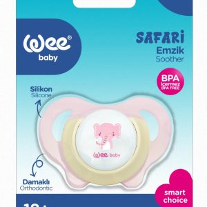 Suzeta silicon ortodontica safari peste 18 luni, 948, Wee Baby