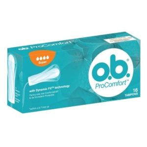 Tampoane OB Procomfort Super, 16 buc