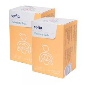 Tampoane postnatale, marimea L, 2 x 10 bucati, Apfia Care