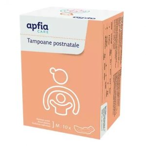 Tampoane postnatale, marimea M, 10 bucati, Apfia Care