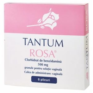 Tantum Rosa 500mg/plic, 6 plicuri, Angelini
