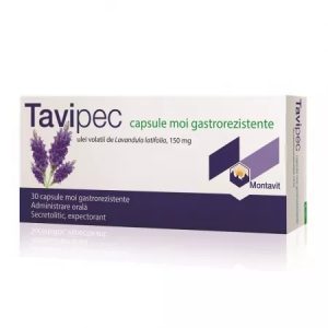 Tavipec 150mg, 30 capsule moi, Montavit