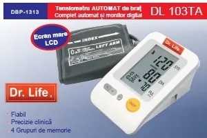 Tensiometru brat automat DL 103TA (Dr.Life)