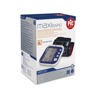 Tensiometru digital pentru brat Maxi Rapid cu manseta XL si adaptor, Pic Solution