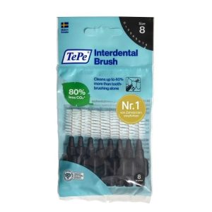 TePe Periute interdentare 1,5mm/nr8 negru x 8bc