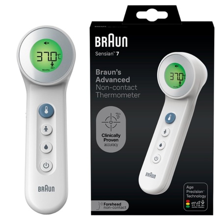 Termometru Braun Sensian 7 BNT400 fara contact si cu contact