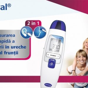Termometru cu infrarosu Veroval pentru ureche si frunte, Hartmann