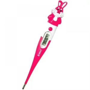 Termometru Digital B.Well cu Varf Flexibil – Iepuras, Ideal pentru Copii
