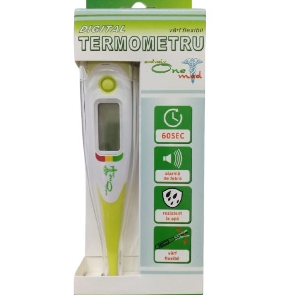 Termometru Digital Rezistent la Apa One Med, 1 bucata, Onedia