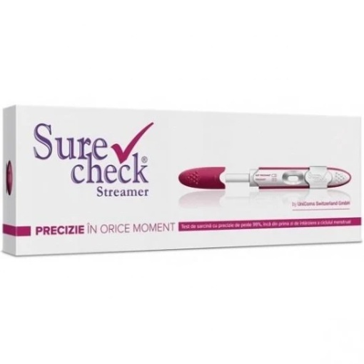 Test sarcina streamer sure check