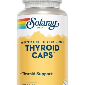 Thyroid Caps Solaray, 60 capsule vegetale