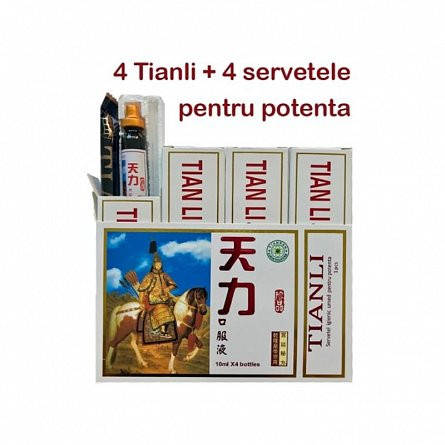 TIANLI , 4 fiole