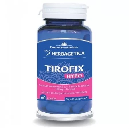Tirofix Hypo, 60 capsule, Herbagetica