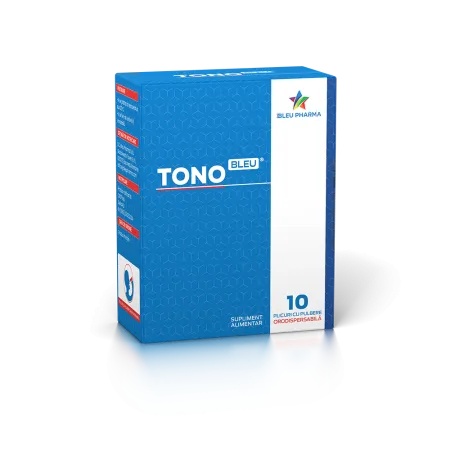 Tono Bleu, 10 plicuri - Bleu Pharma