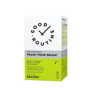Train Your Brain Good Routine fiole buvabile, 25ml, 9 fiole, Secom