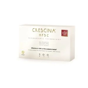 Tratament complet Crescina Transdermic HFSC Man 500, 10+10fiole, Labo