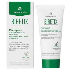 Tratament exfoliant si purificator Micropeel Biretix 50 ml, Cantabria Lab