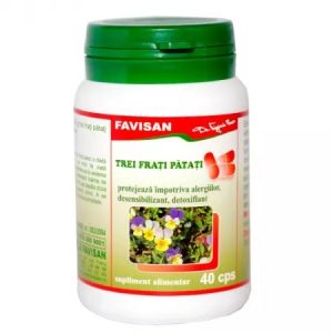 Trei frati patati, 40 capsule, Favisan