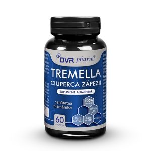 Tremella - ciuperca zapezii, 60 capsule, DVR Pharm